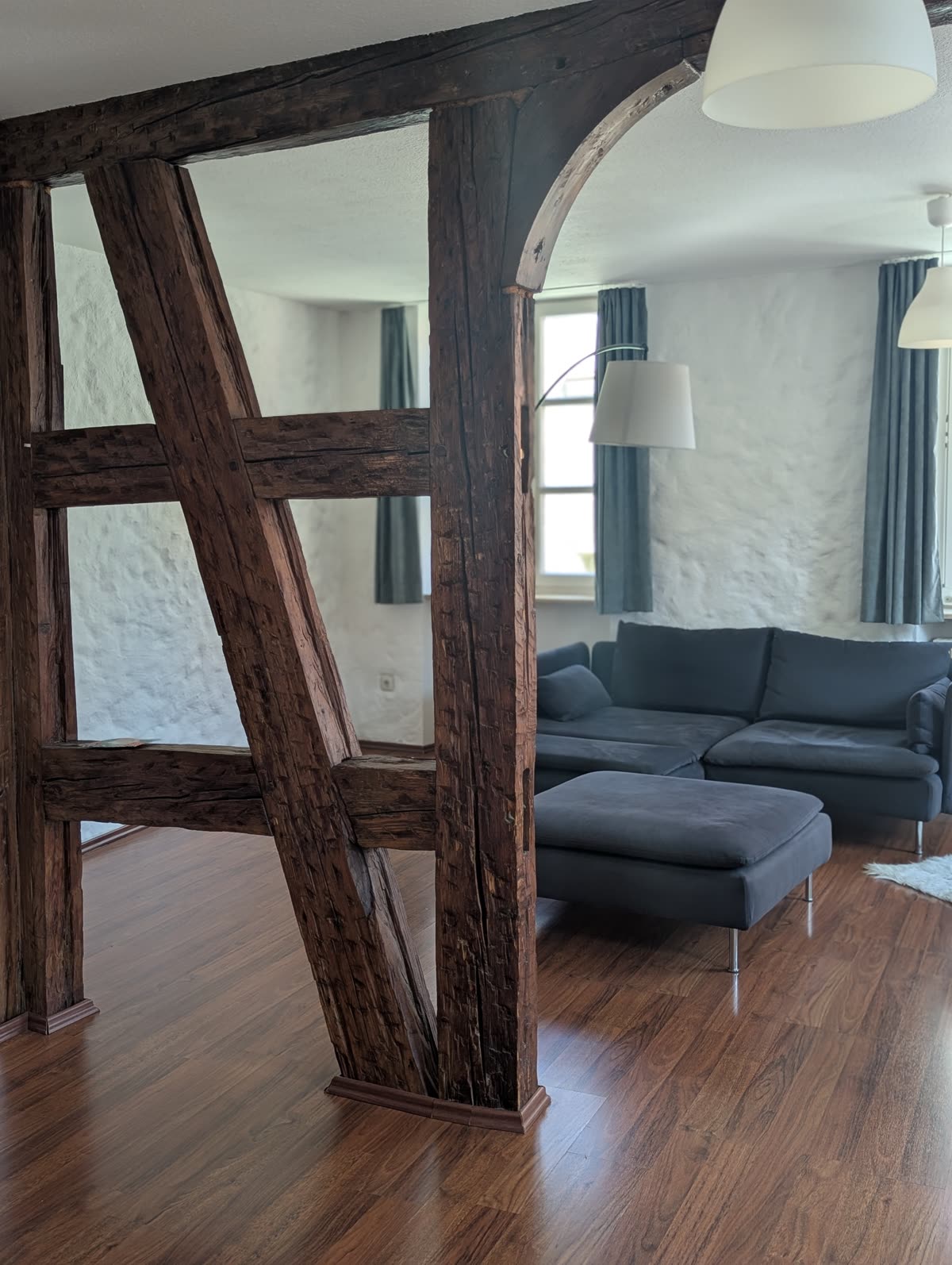 Apartment mit historischem Fachwerk
